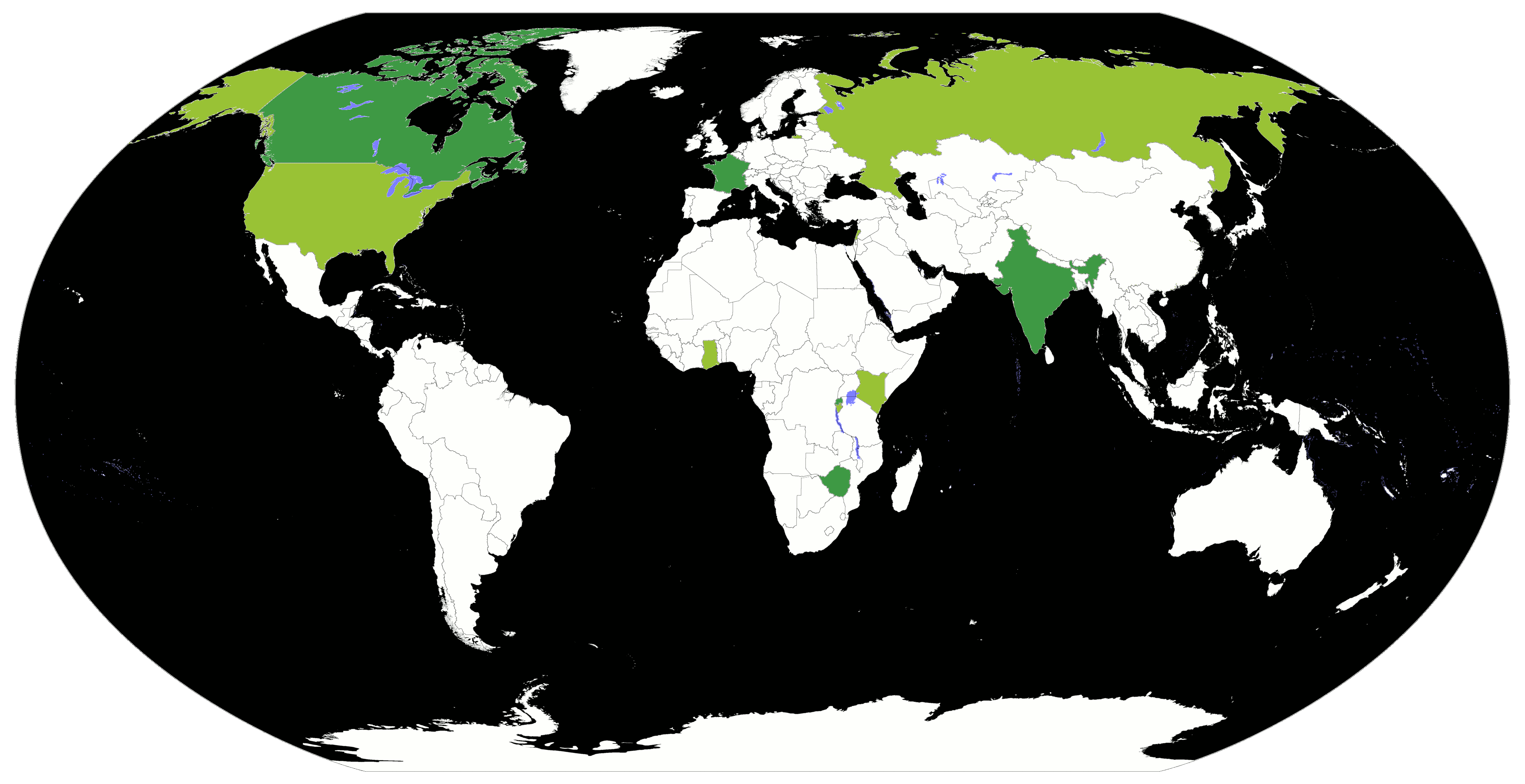 Tujenge Scholars world map